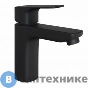 Смеситель Paini Viva Style P4YO205 для раковины, без донного клапана, чёрный