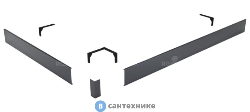 Экран для поддона RGW N/ST-21 G 70*140 (50231574-02)