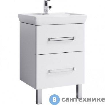 картинка Тумба под раковину Aqwella NEO 60 Neo.01.06 (напольная, белый)