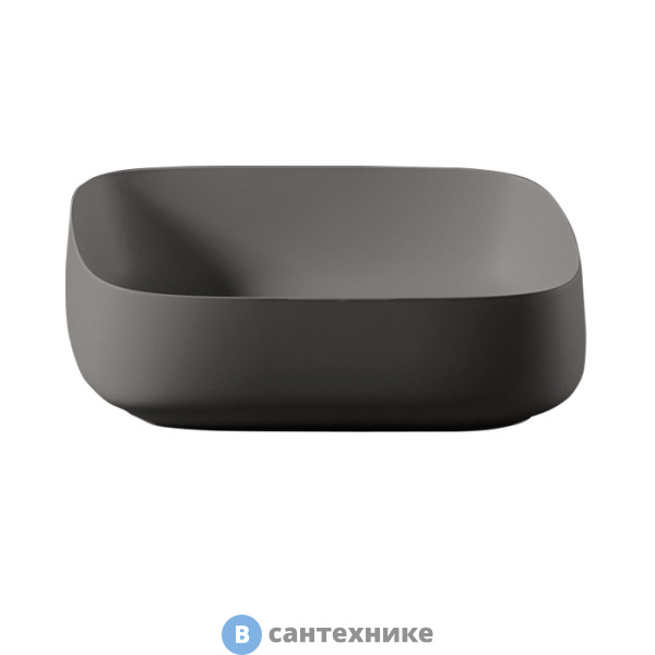 Раковина ArtCeram COGNAC накладная Quadro 55x35 см, denim (COL008 37 00)