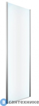 картинка Боковая панель RGW Z-050-4 хром/Прозрачное/6 мм 80*150 (352205408-11)