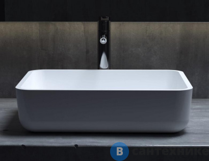 картинка Раковина Salini GLORIA 309 480х380 S-Stone (solix) матовый (1102209M)