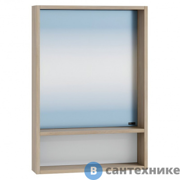 картинка Зеркало СанТа Прима 50 дуб светлый НП (700345)