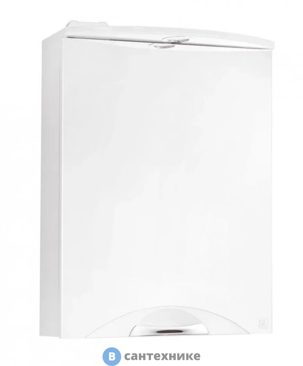 Зеркальный шкаф Style line Жасмин 2 500/С, Люкс белый (4650134472516)