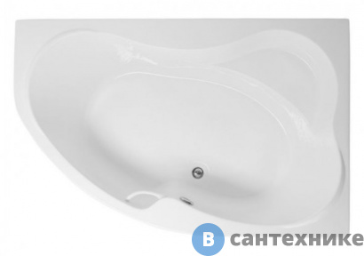 картинка Акриловая ванна Aquanet CAPRI 170*110 R к/с27 (205387)