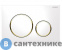 картинка Клавиша смыва Geberit SIGMA 20 115.882.KK.1 (белый/позолота/белый)