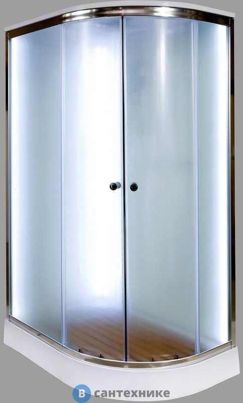 Душевая кабина Deto D102S LED L (1200*800*2200)