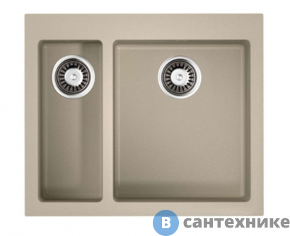 картинка Кухонная мойка OMOIKIRI Bosen 59-2-SA бежевый (4993151)