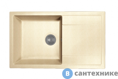 картинка Кухонная мойка Dr. Gans Техно 860, дюна СМс (25.030.D0860.402)