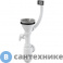 картинка Сифон AlcaPLAST для мойки с решеткой из нержавеющей стали DN115, гофропереливом и штуцером (A447P-DN50/40)