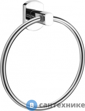 картинка Полотенцедержатель Milardo Neva NEVSML0M52 кольцо