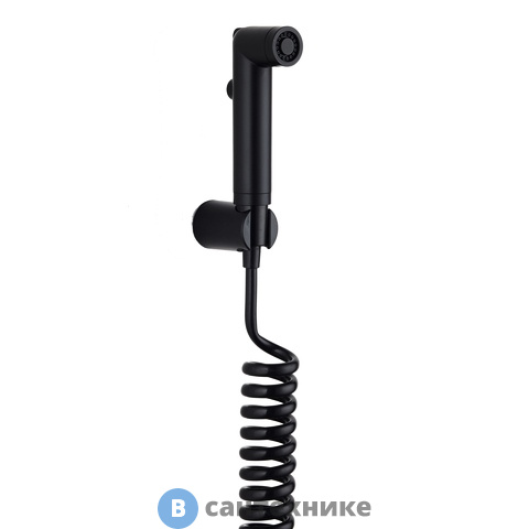 Набор Orange HS011bk чёрный (шланг, гиг. душ, держатель)