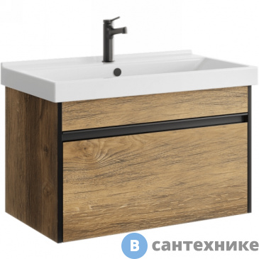 картинка Тумба под под раковину Aqwella Urban дуб балтийский (URB0108DB)