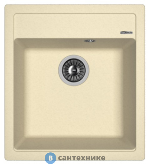 Кухонная мойка FLORENTINA Липси 460, шампань FS (20.280.B0460.202)