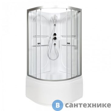 картинка Душевая кабина Deto L690 N (без крыши)