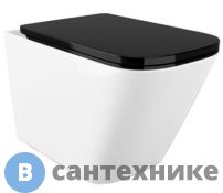 Унитаз подвесной Arcus KB-303 (сиденье черное дюропласт)