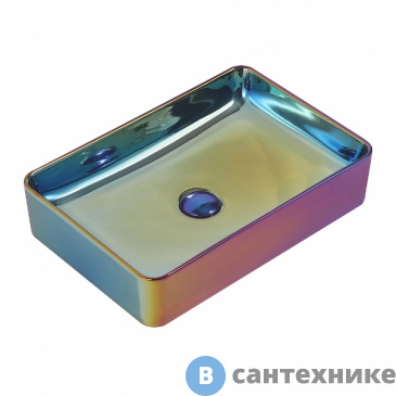 картинка Раковина ABBER Rechteck AC2207Regen хамелеон накладная