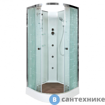 картинка Душевая кабина AvaCan EM 2011 N с гидромассажем (EM2011NGM)