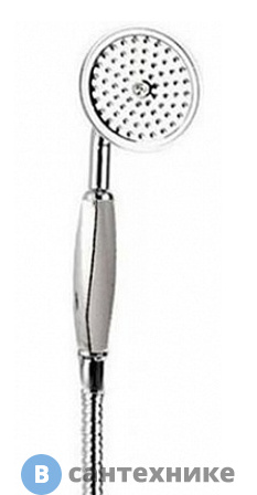 Ручной душ Cezares DEF-01-NLC с гибким шлангом 150 см, хром