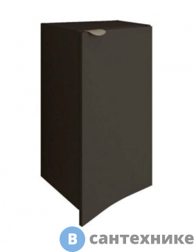 картинка Шкаф подвесной Cezares RIALTO с одной распашной дверцей, правосторонний 55174 Grafite, 34x41x65