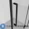 картинка Душевое ограждение Niagara NG-6831-34 BLACK (90*90*195) квадрат, распашная, черный матовый, стекло прозрачн, без поддона