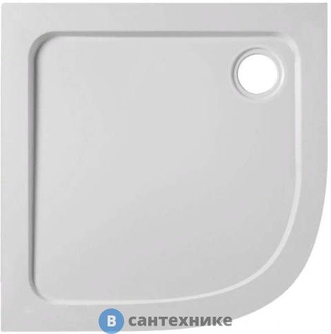 Душевой поддон Jacob Delafon FLIGHT E62443-00 акрил. /80х80х4/ (белый)