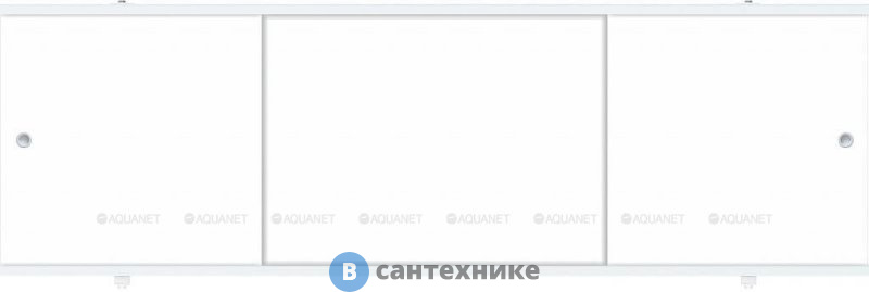 Фронтальная панель для ванны раздвижная Aquanet Premium 154 /273289/