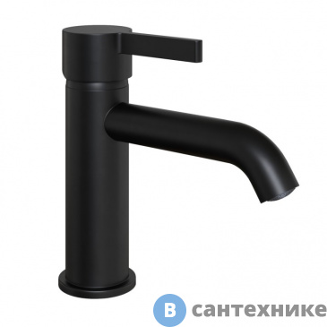 картинка Смеситель Paini Brera 74PZ205O для раковины, чёрный матовый PVD