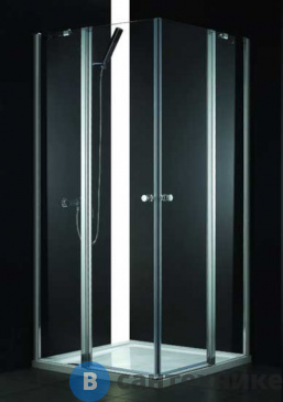 картинка Душевой уголок Cezares ELENA-W-AH-2-100/90-C-Cr 1000*900*1950, без поддона