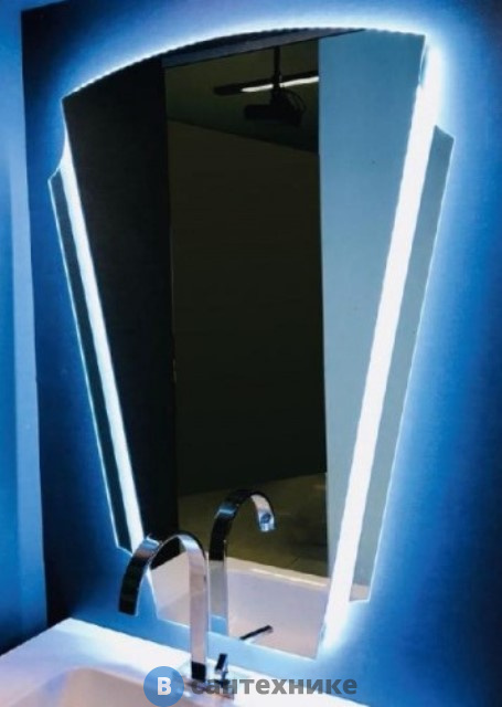 Зеркало Cezares со встроенной LED подсветкой 45020 (70x92)