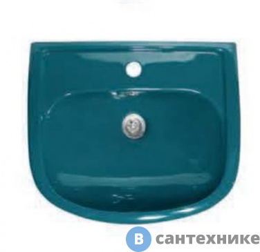 картинка Умывальник Старый Оскол АЛЬФАНА 50 мебельный зеленый