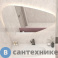картинка Зеркало Orans BC-4060-1200L с сенсорным включением подсветки, антизапотевание (1200x840x30)