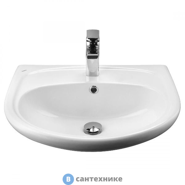 Раковина Santek АНИМО 60 с отверстием для смеситель /59х48/ (1WH110508)