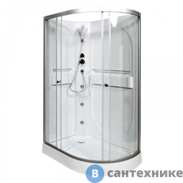картинка Душевая кабина Deto L602L N с гидромассажем