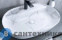 картинка Раковина накладная GID-ceramic Mnc346C под камень глянцевый (610х410х140)