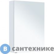 Зеркальный шкаф Aquanet Алвита new 70 белый матовый (303893)