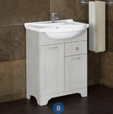 картинка Тумба под раковину Dreja Antia 65, капучино, 1 ящ 2дв. (99.0401)