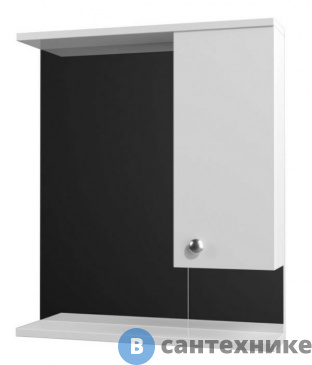 картинка Зеркало-шкаф Loranto Моника 60 правый (600*695*150) без светильника (CS00047790)