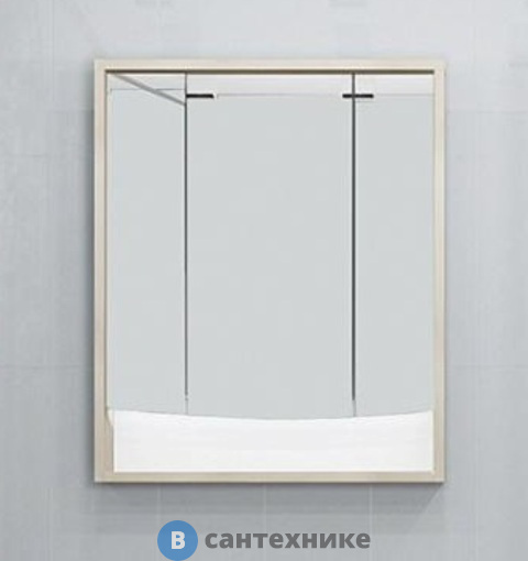 Зеркальный шкаф Акватон Инфинити 76 Ясень Коимбра (1A192102IFSC0)