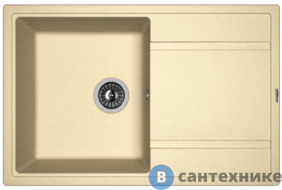 картинка Кухонная мойка FLORENTINA Липси 780, шампань FS (20.270.C0780.202)