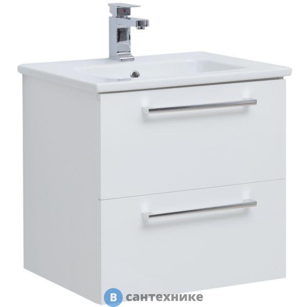 Тумба под раковину Dreja GIO 60 белый глянец (77.0101W)