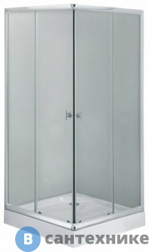 картинка Душевой уголок AQUADUSH AD-K 80х80 матовые