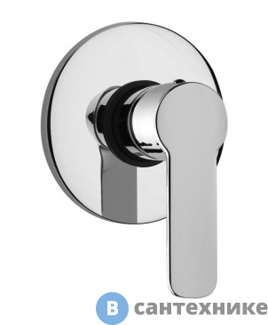 картинка Смеситель Paini 92CR6902SFTLMKM Arena д/душа встроенный, хром (круглый)