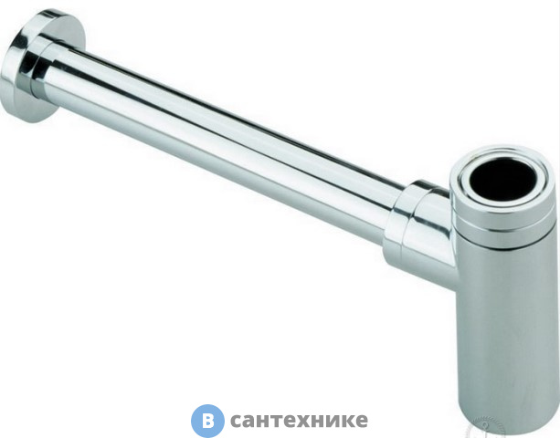 Сифон CISAL 1"1/4 для раковины, хром (ZA00404221)