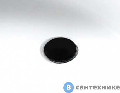 картинка Накладка на слив ABBER AB0003 черная