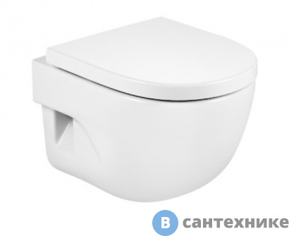 картинка Унитаз подвесной Roca MERIDIAN 346248000 Comp (бел)
