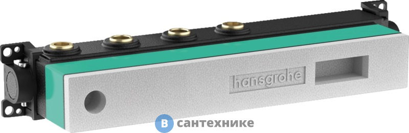 Скрытая часть Hansgrohe 15310180 RainSelect с 2 кнопками