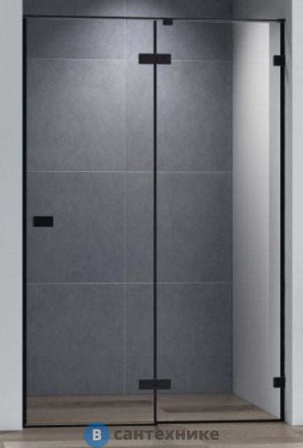 Душевая дверь Cezares BELLAGIO-B-12-120-C-NERO 1200x1970