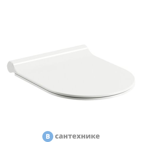 Сиденье для унитаза Ravak Uni Chrome Slim белое X01550