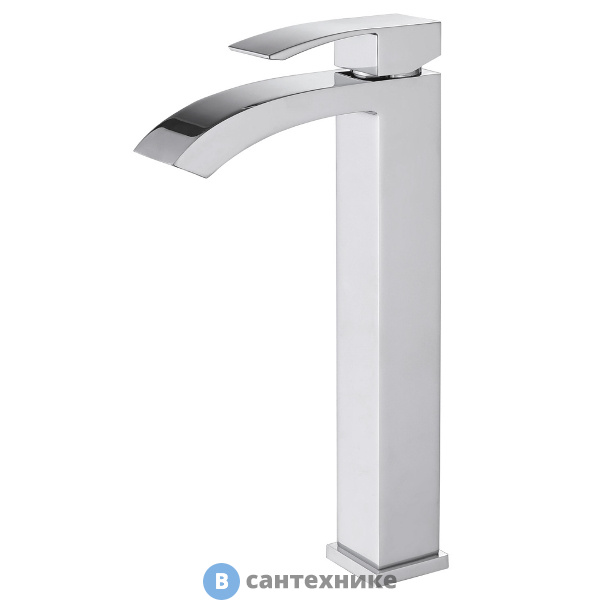 Смеситель ABBER Wasserfall AF8611 для накладной раковины, хром